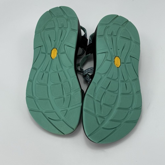 Chaco ZX2 Womens 7 Yampa Dagger Dual Strap Sandals Vibram Teal Green Hiking - Picture 6 of 11